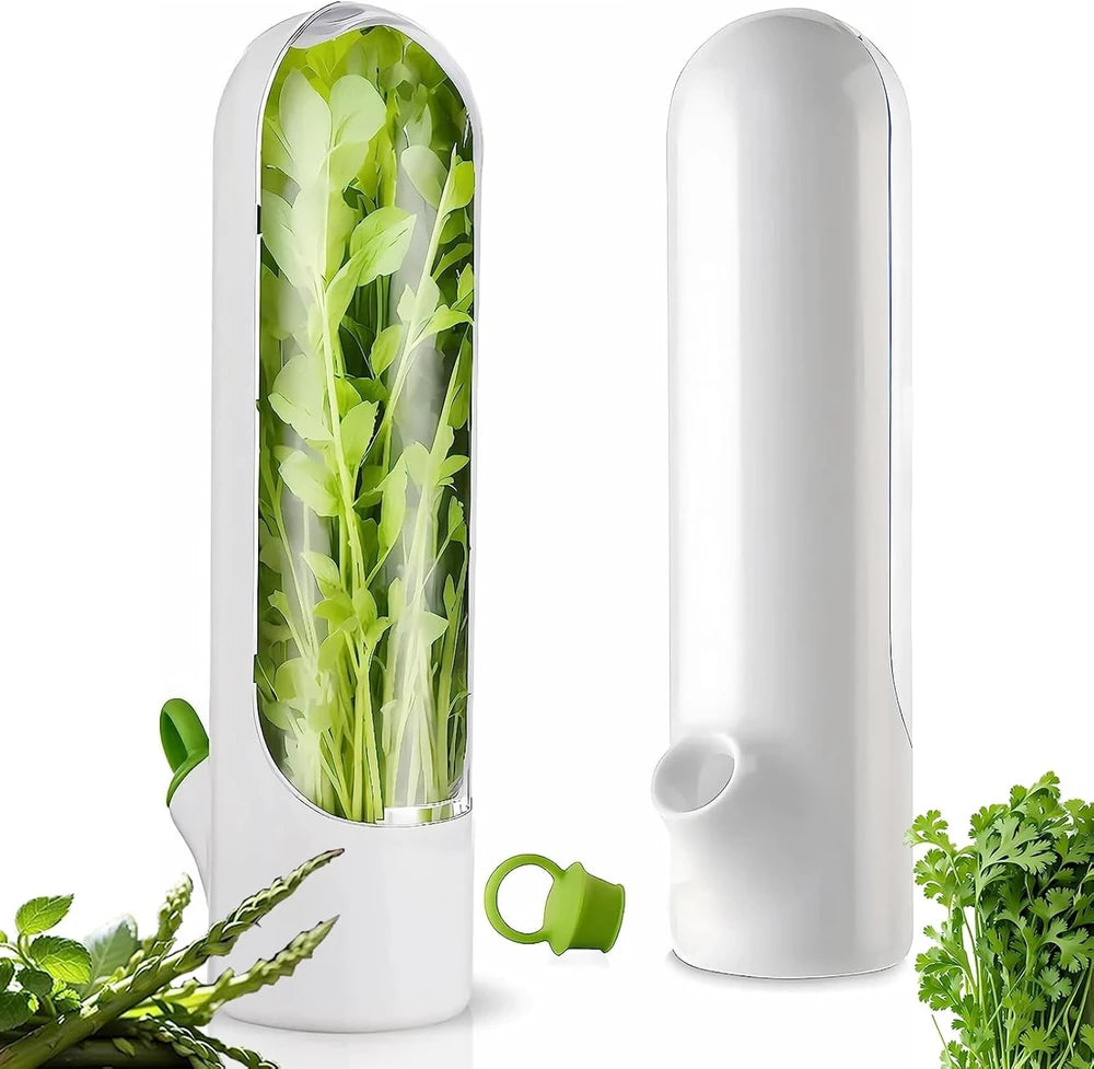 HerbaFresh Contenedor Conservador de Hierbas
