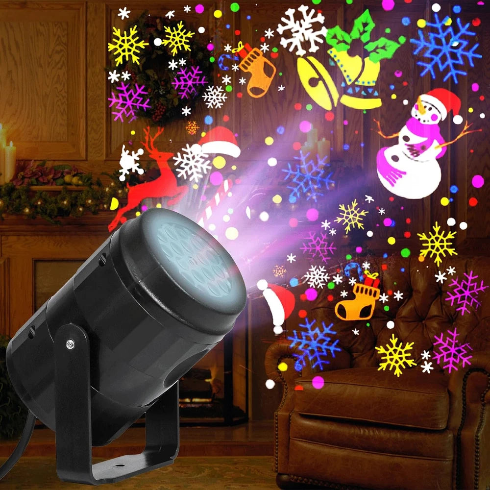 Waterproof Rotating Christmas Projector Light