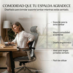 Espalda Plus - Cojín de Soporte Lumbar Ergonómico