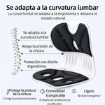 Espalda Plus - Cojín de Soporte Lumbar Ergonómico