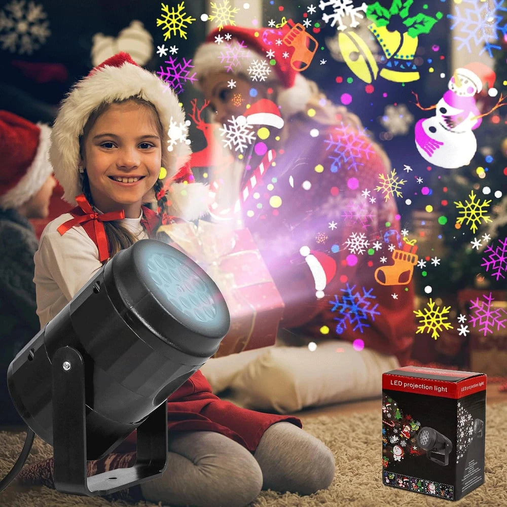 Waterproof Rotating Christmas Projector Light